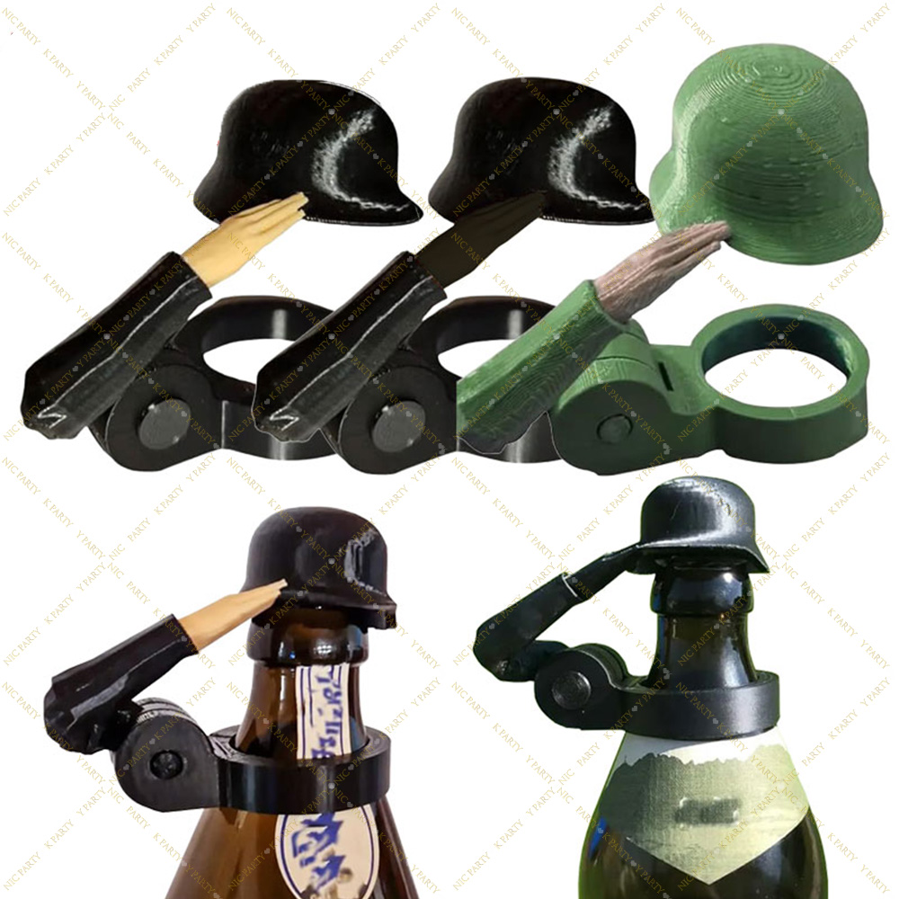 Funny Soldier Salute Beer Bott - đánh giá và giá Wine Beer Hat