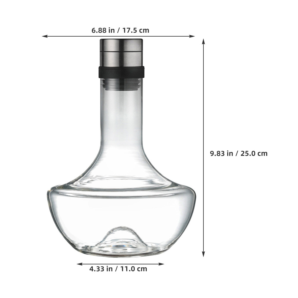 1Pcs Glass Wine Decanter 1000M - đánh giá và giá Wine Aerator Pour