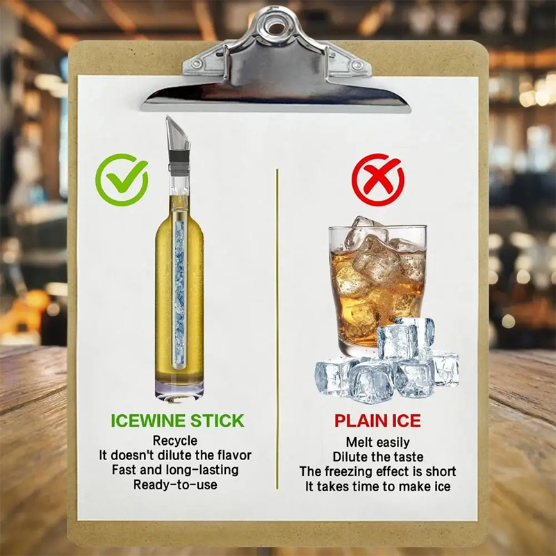 Stainless Steel Wine Chiller S - đánh giá và giá Wine Aerator Pour