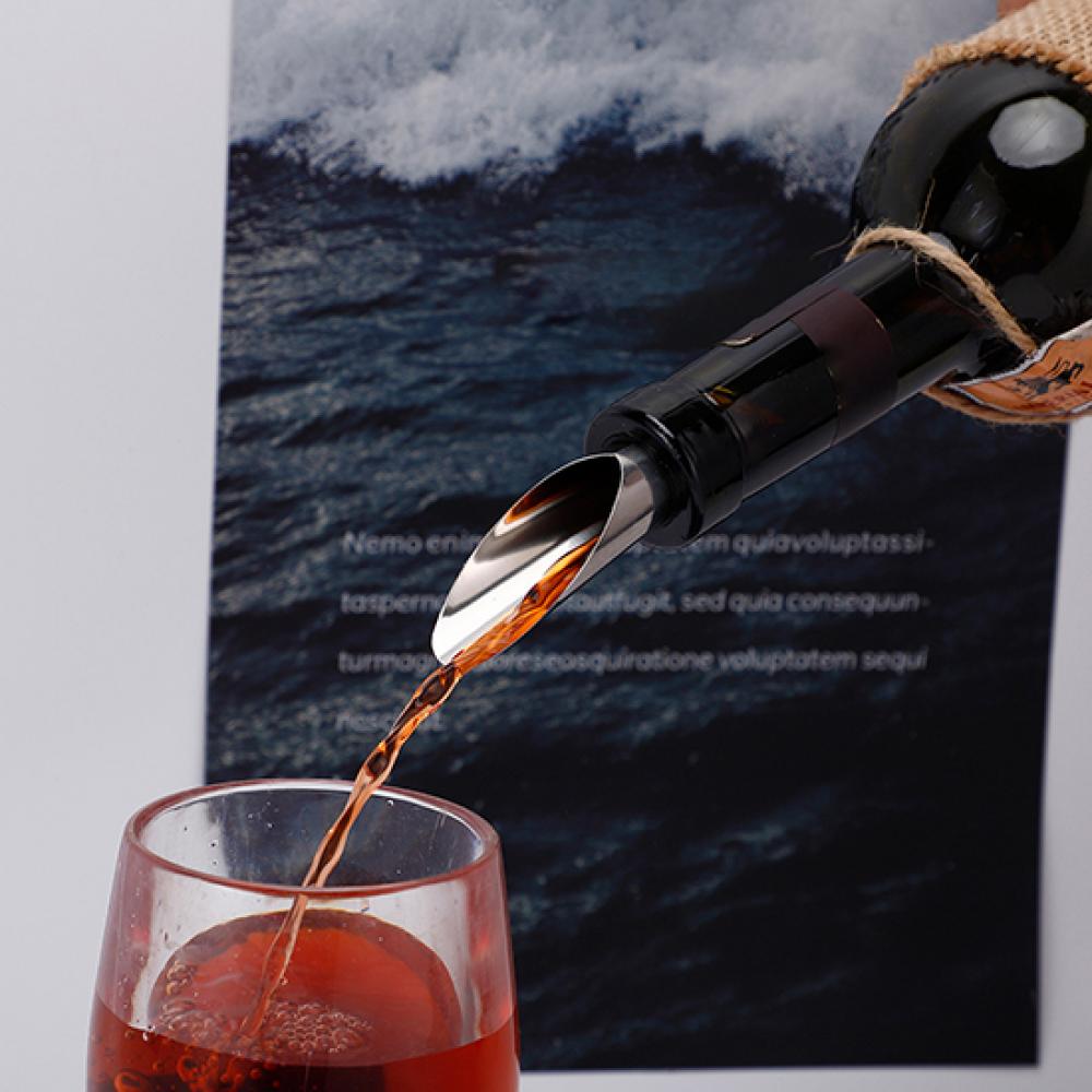 Stainless Steel Classic Bottle - đánh giá và giá Wine Aerator Pour