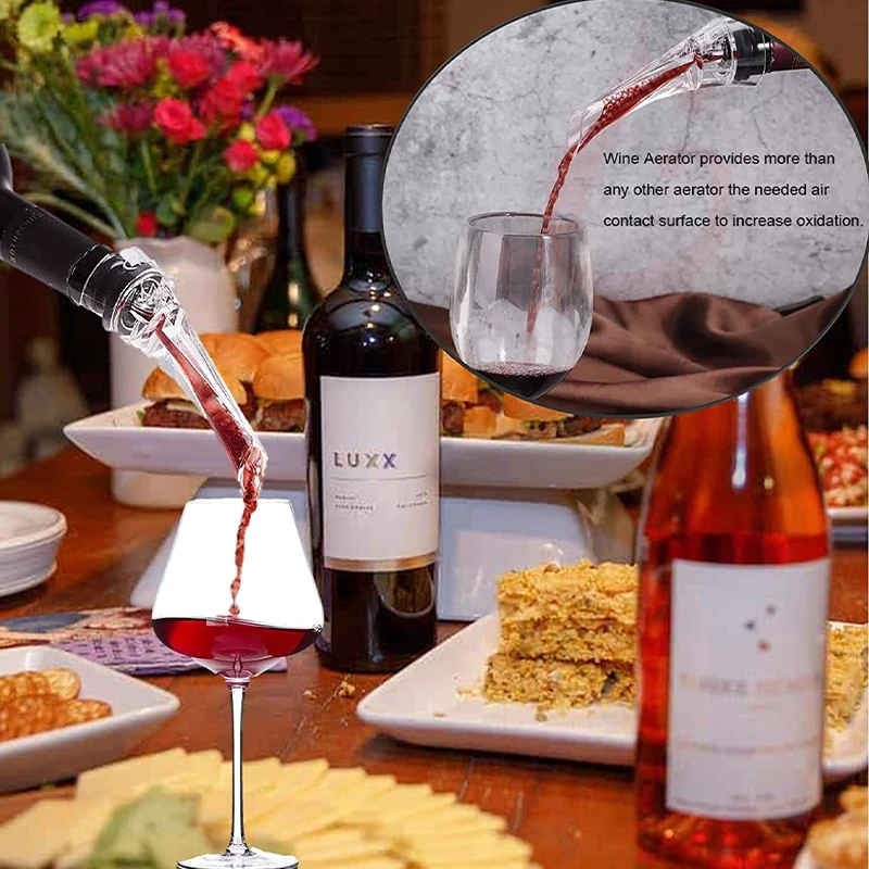 1pcs Magic Wine Decanter Wine  - đánh giá và giá Wine Aerator Pour